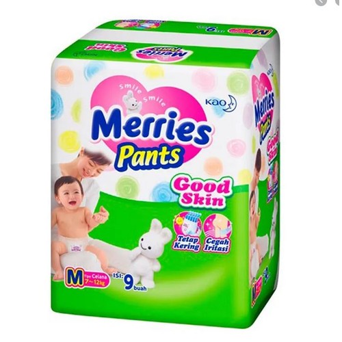 merries pants good skin - merries pants popok celana bayi - merries pants
