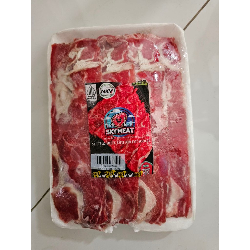 

Grosir Addict Beef Slice Sky Meat Low Fat (KHUSUS INSTAN CIMAHI/BANDUNG)