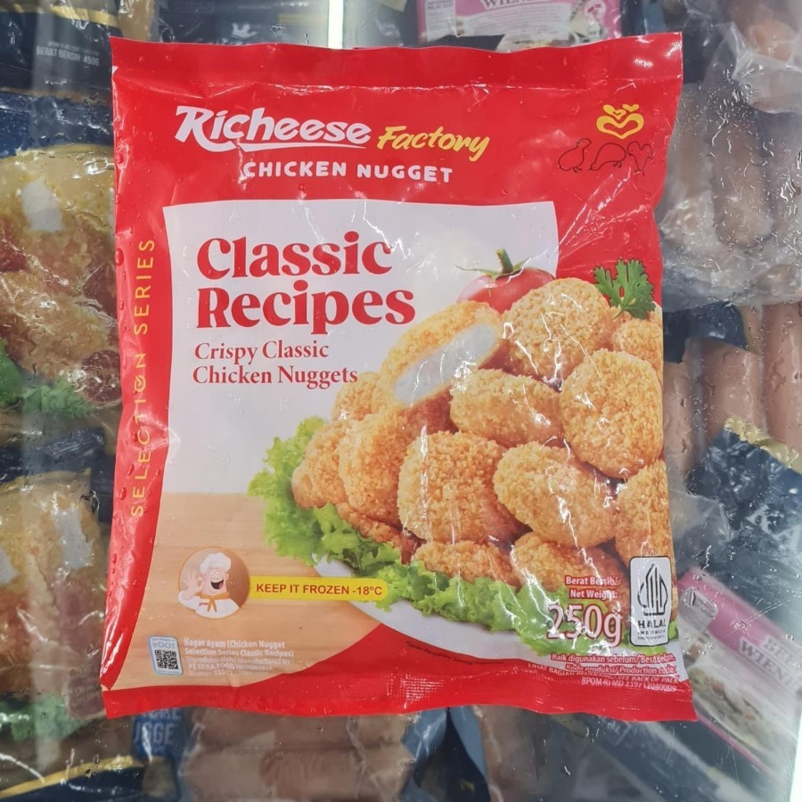 

Richeese Classic recipes 250 gr