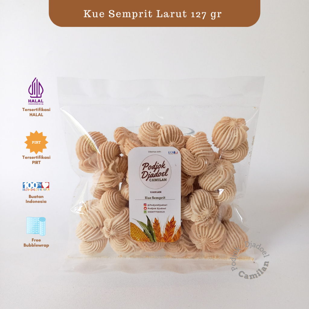 

[PodjokDjadoelCamilan] Kue Kering Semprit Larut 127gr