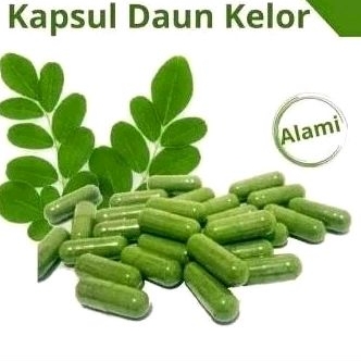 Kapsul Daun Kelor / Morinaga Olifiera 50 Pcs / Biji Penuh Manfaat