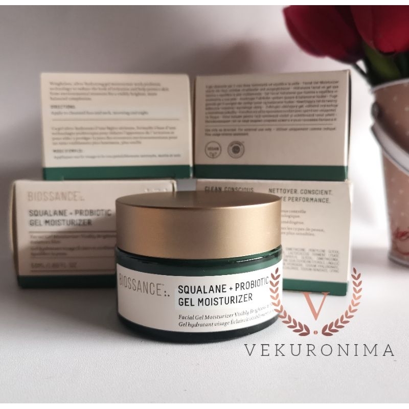 Biossance Squalane + Probiotic Gel Moisturizer / Biossance Probiotic Gel Moisturizer