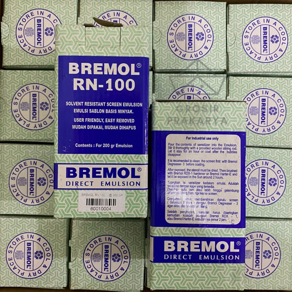 

Bremol RN-100 GORSIR PRAKARYA MALANG Obat Afdruk 200gr Sablon Cetak Kertas Plastik Emulsion Screen Kain Emulsi Larutan Pelarut Air Cair Cairan Liquid Prakarya Kerajinan Craft Crafting Art Seni Kesenian Kertakes Warna Warni Color Colorful
