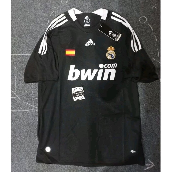 JERSEY REAL MADRID RETRO 2008 08 2009 2010 09 10 2011 11 AWAY 3RD