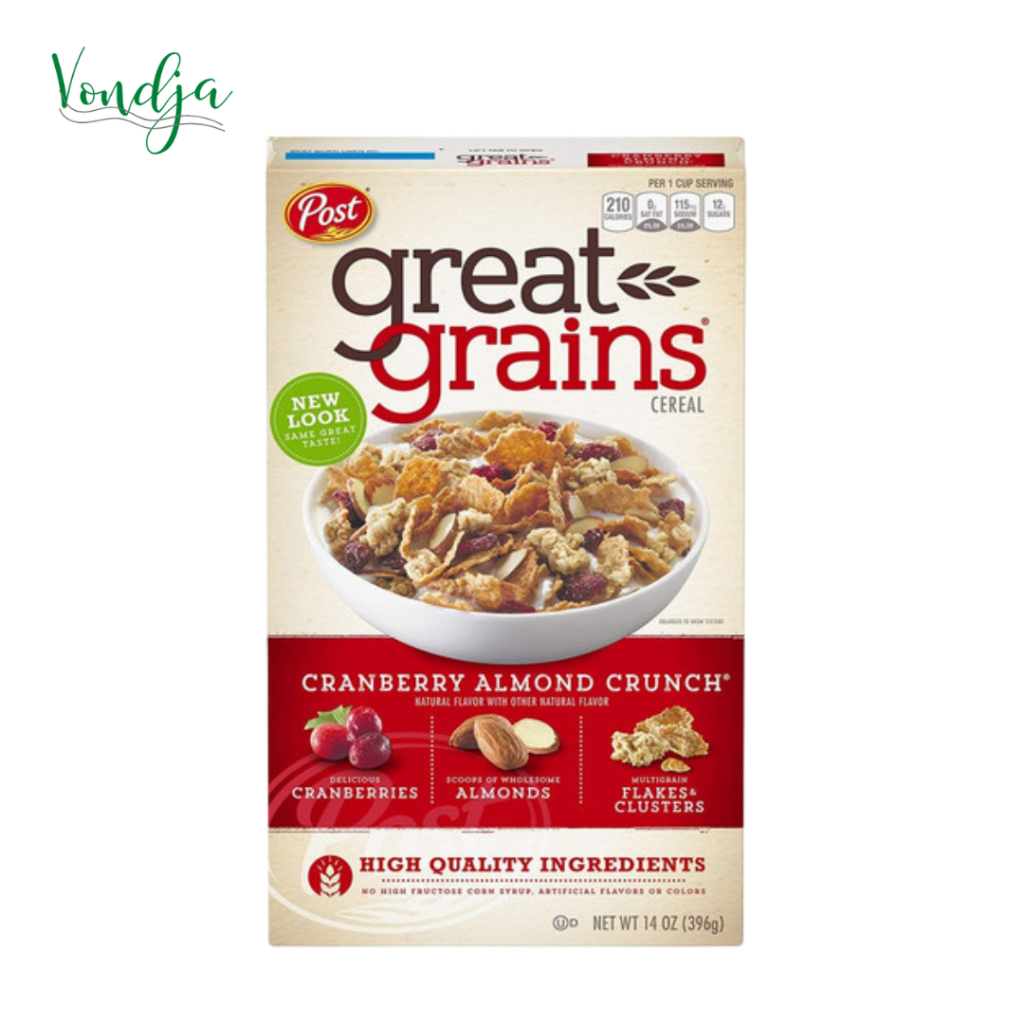 

Great Grains Cranberry Almond Crunch Cereal Import