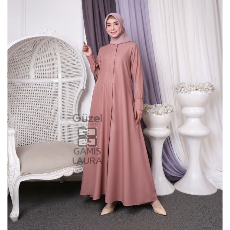 gamis Laura size jumbo xxl.xxxl guzel premium