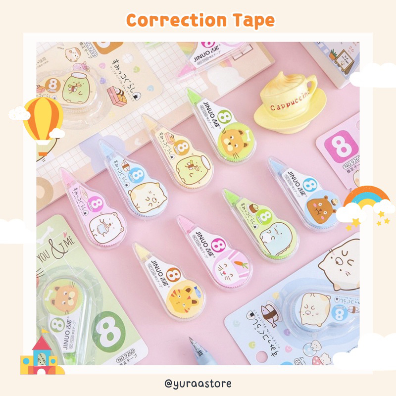 

CORRECTION TAPE 8m/ TIP EX / TIPE X/ TIP-EX KERTAS/ ALAT TULIS KANTOR SEKOLAH/ STATIONERY / PENGHAPUS KERTAS
