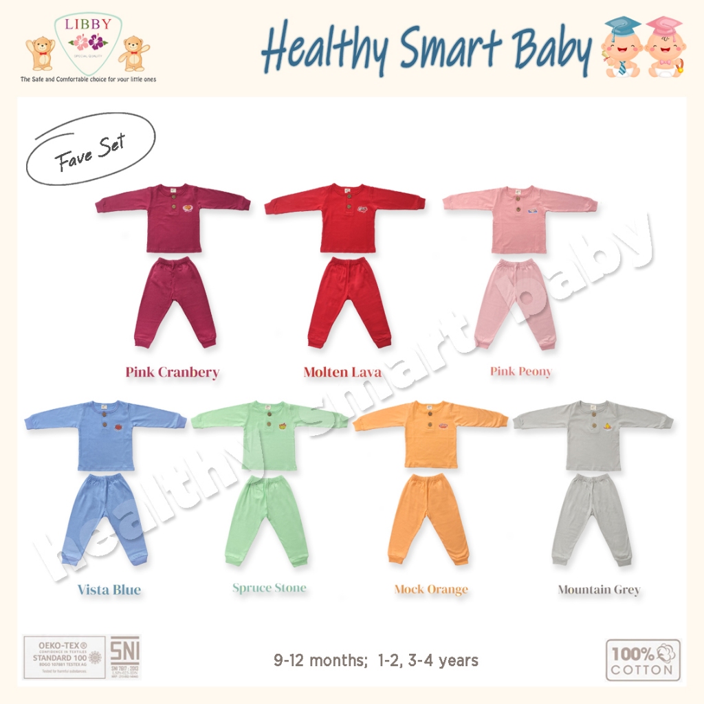 Libby Earth Fave Set | Libby Setelan Panjang
