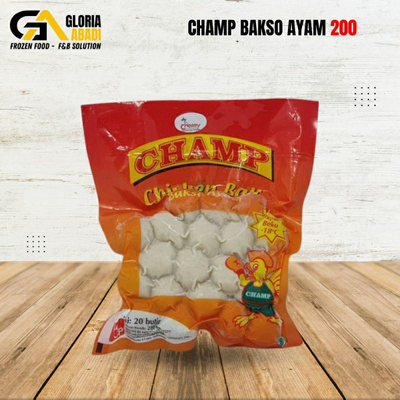 

Champ Bakso Ayam 200gr