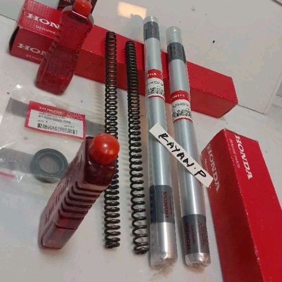 sok depan Supra x lama Supra fit Supra fit KEV per sil sok oli