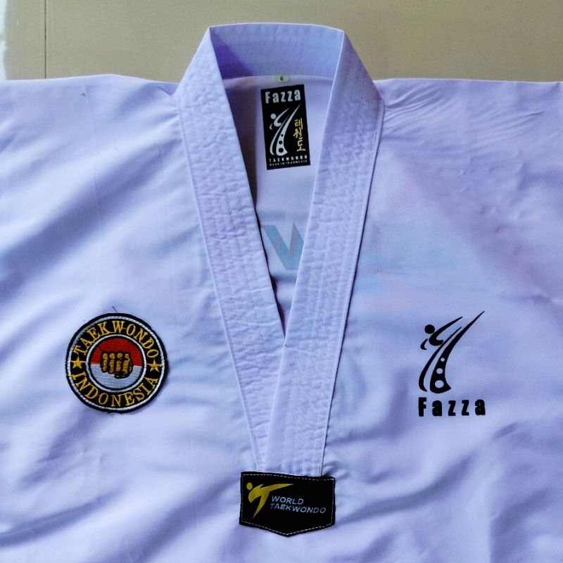 Seragam Dobok Taekwondo Fazza TC Pro - Baju Celana Taekwondo Fazza TC Pro