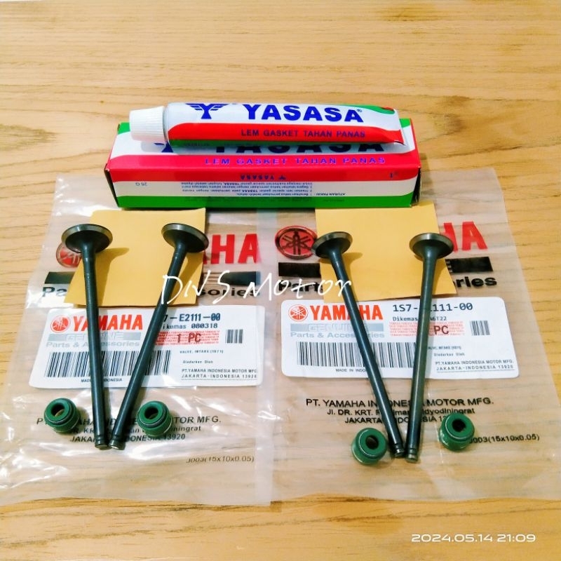 payung klep set+sil klep for jupiter mx old jupiter mx new vixion old vixion new (bonus lem)