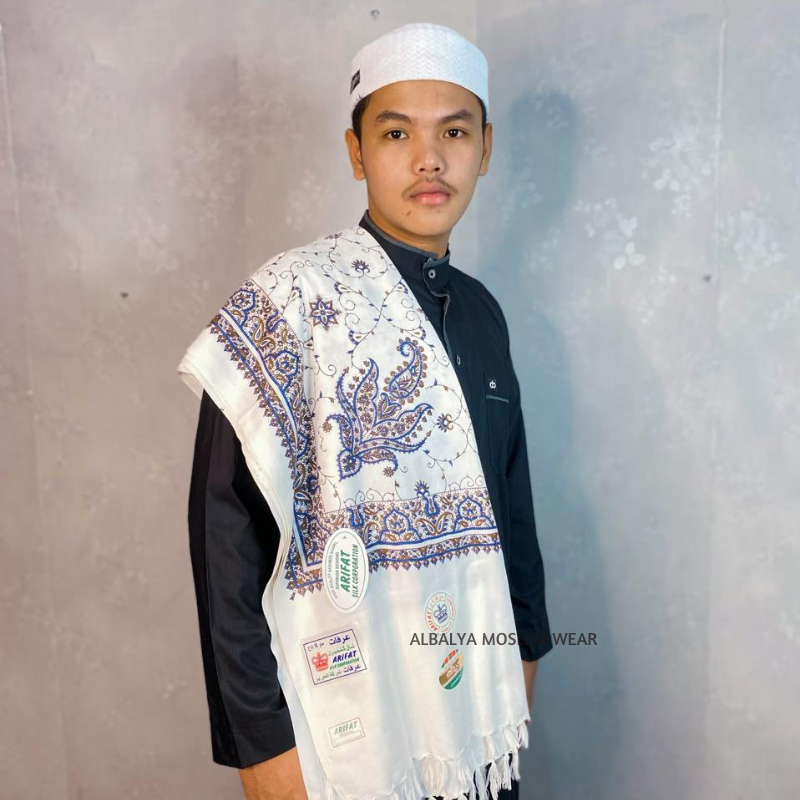 SORBAN IMAMAH JUMBO HABIB MOTIF LUKIS