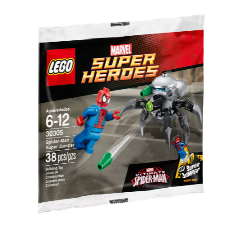 LEGO Marvel Superheroes - 30305 Spider-Man Super Jumper Polybag Set Building Kid Toy Movie Spiderman