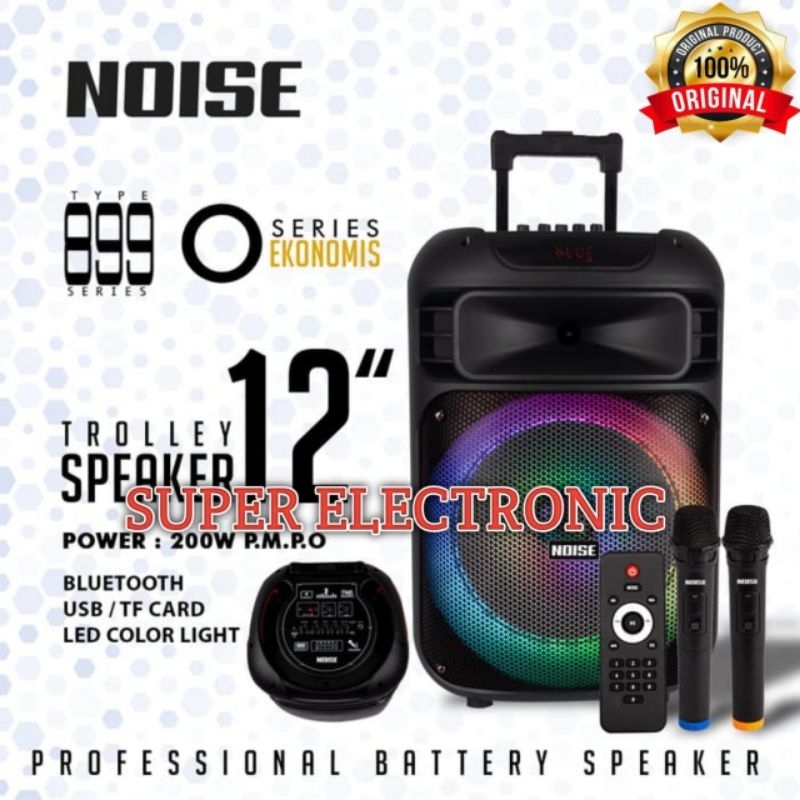 Speaker Portable Noise 899 O Original Speaker 12inch Garansi resmi