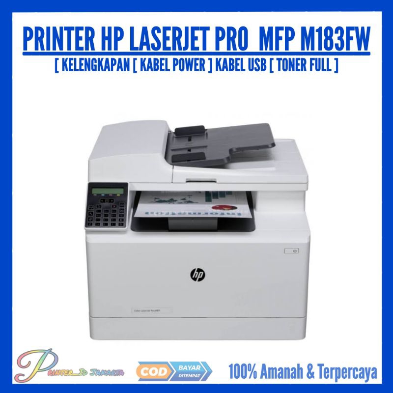 Printer Hp Color Laserjet Pro MFP M183fw