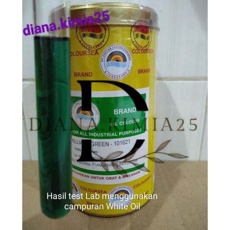 

Paket Meriah Pewarna Minyak Coloursea Bubuk Solvent Brilliant Green 11621