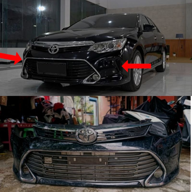bumper bemper depan Toyota Camry 2016 2017 2018 original depan
