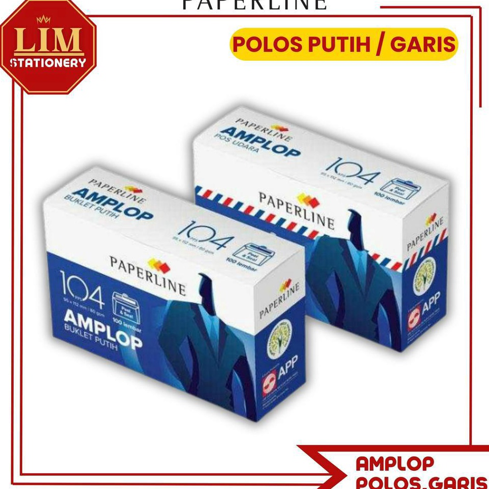 

Buruan Bayar Amplop Putih Polos Paperline 1Pcs PPL14