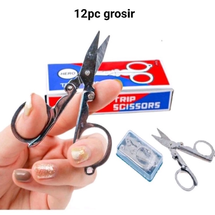 

Penjual Resmi Gunting Lipet Hero Trip Scissors 12pc Grosir Murah