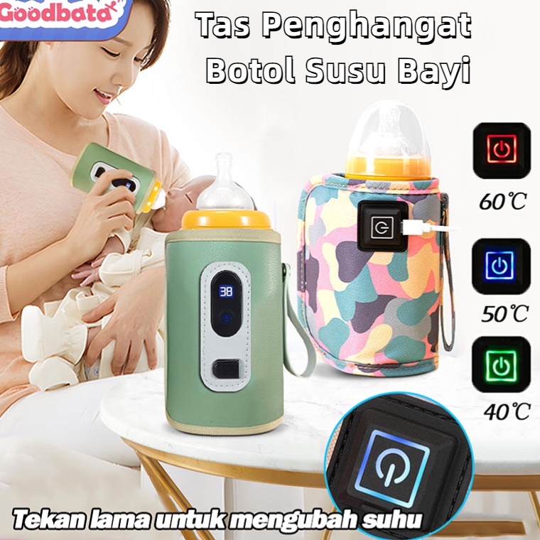 55 MALL Tas Botol Susu Bayi Bottle Warmer Heater Dengan USB 3 speed Adjustment Portable Botol Warmer