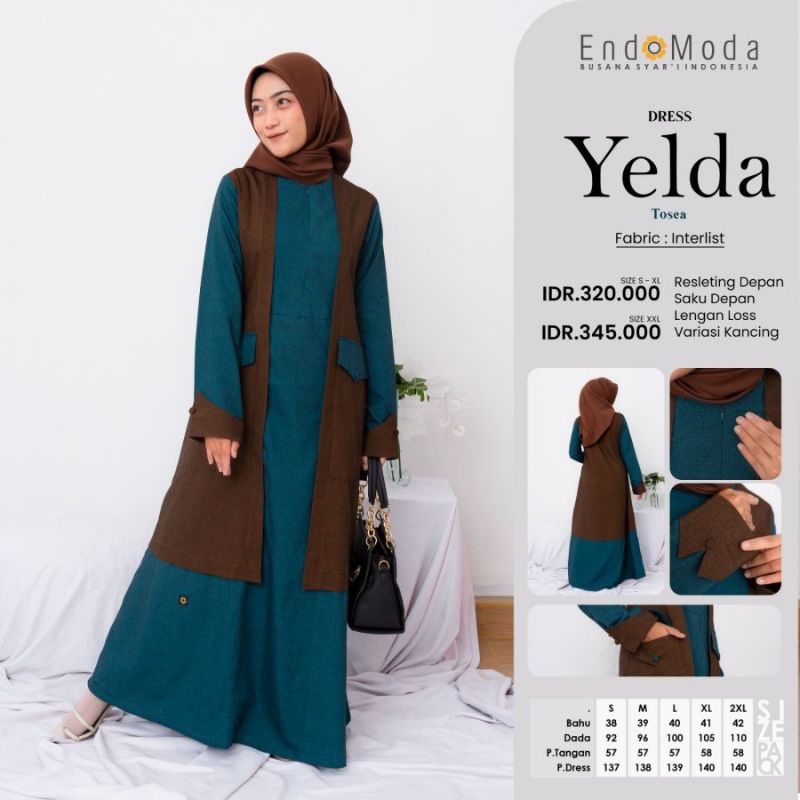 GAMIS DAILY POLOS 2 WARNA YELDA by ENDOMODA