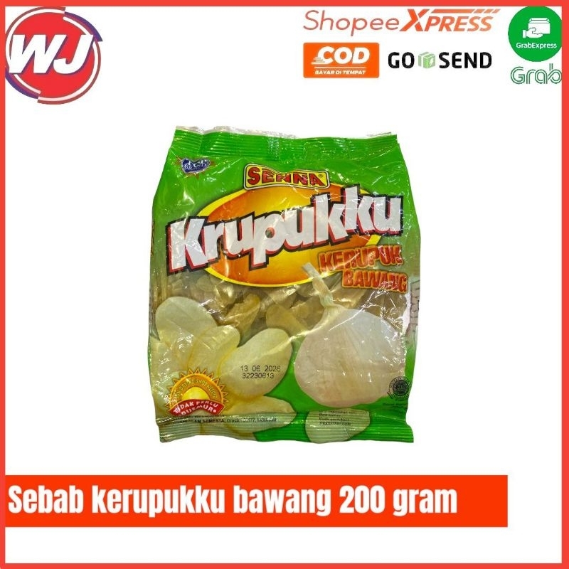 

senna kerupuku bawang 200 gram