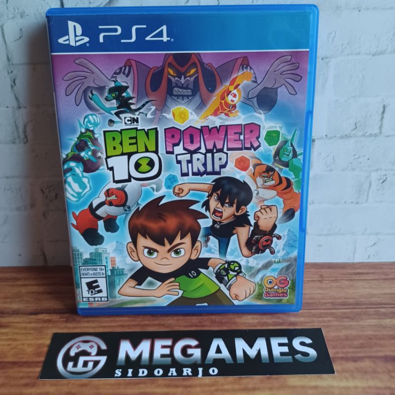 Kaset Bd Ps4 Ben 10 Power Trip - Second/Bekas
