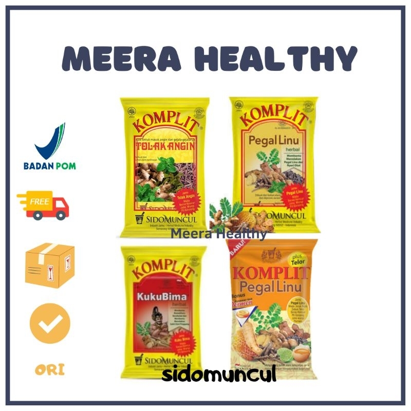 

❤️MEERA HEALTHY❤️ JAMU KOMPLIT SIDOMUNCUL ISI 10