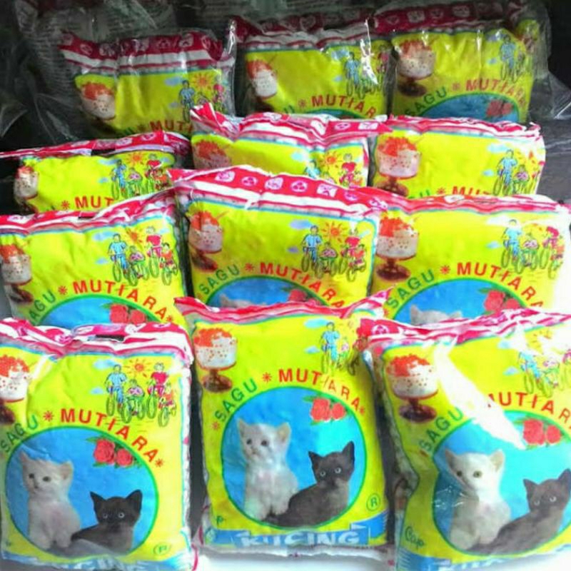 

SAGU MUTIARA / SAGU MUTIARA CAP KUCING 25 pcs