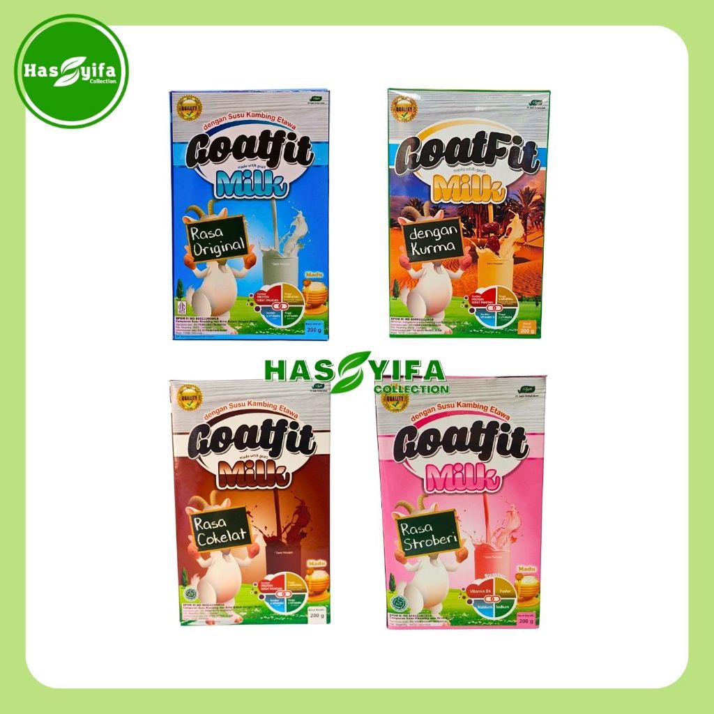 

Goatfit Milk Syifa Susu Kambing Etawa Bubuk 200gram