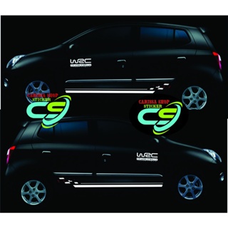 Terlaris Stiker Striping List Wrc Stiker Cutting Mobil Ayla Agya Stiker List Alya Agya Terbaru