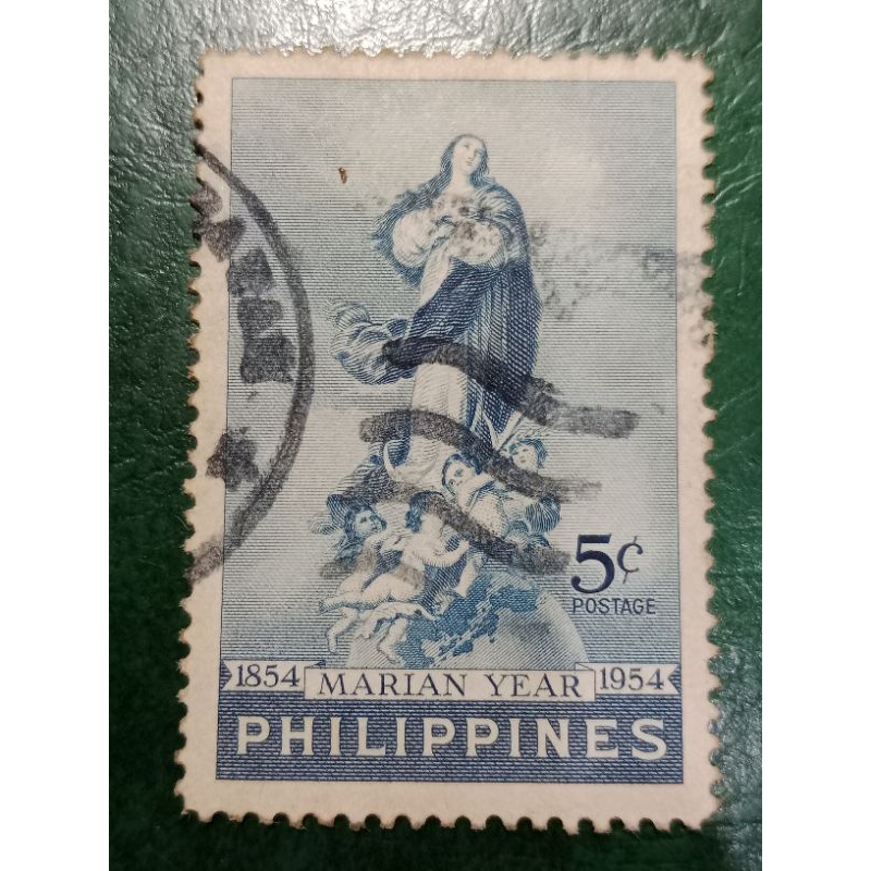 

Prangko Filipina 5 cents Tahun 1954