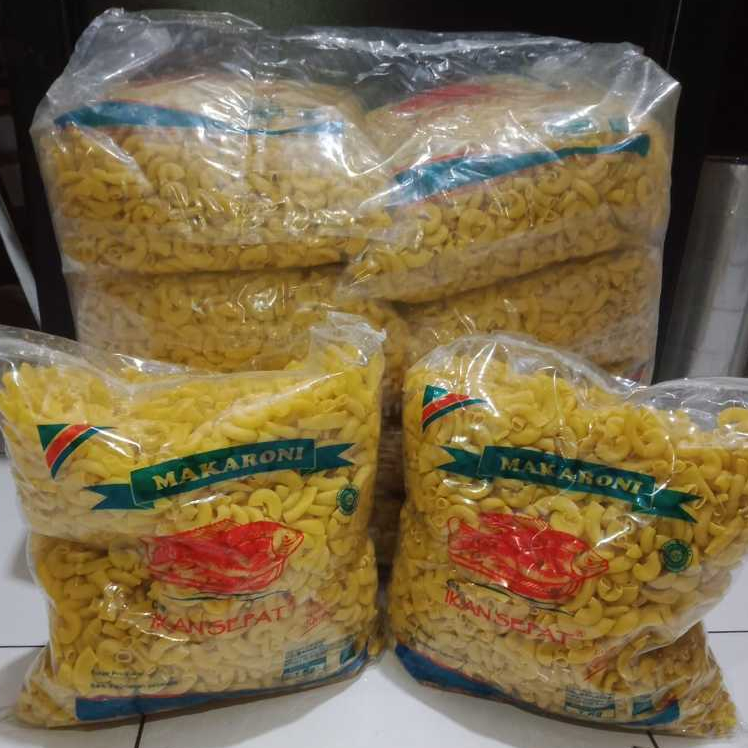 

[Bal10 KG] Makaroni Makroni Ikan Sepat Mentah Bantat Dan Mekar Merk Ikan Sepat - m28*