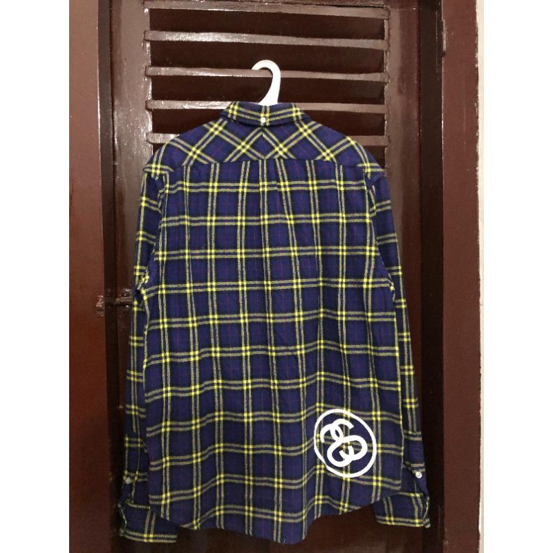 Kemeja Flannel Stussy