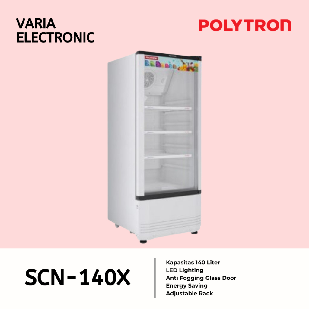 Showcase POLYTRON SCN-140X / SCN140X Kulkas Display