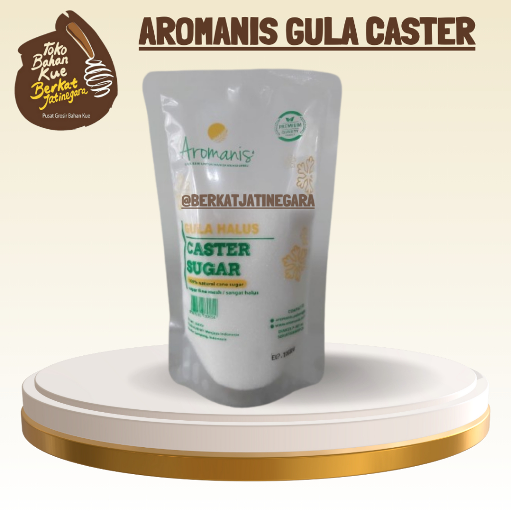 

AROMANIS CASTER SUGAR 250 GR / GULA CASTER