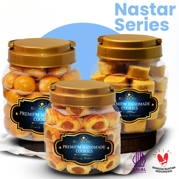 

Kue Nastar Premium Wisman 100% Krisma food 400gr