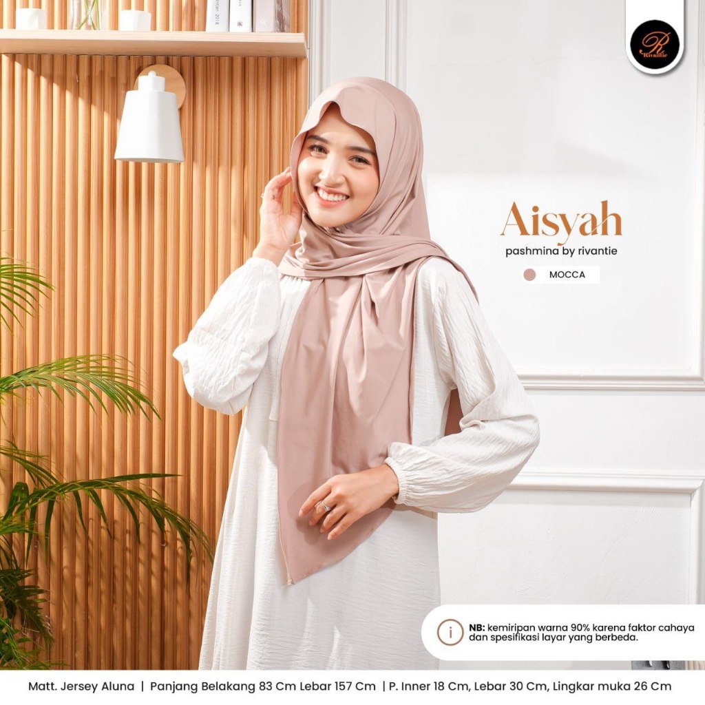 Pashmina Inner Instan Pashmina Inner Aisyah  Pashmina Jersey by Rivantie Hijab