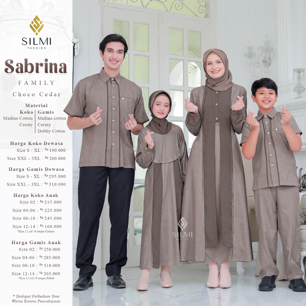 SILMI SABRINA CHOCO CEDAR FAMILY
