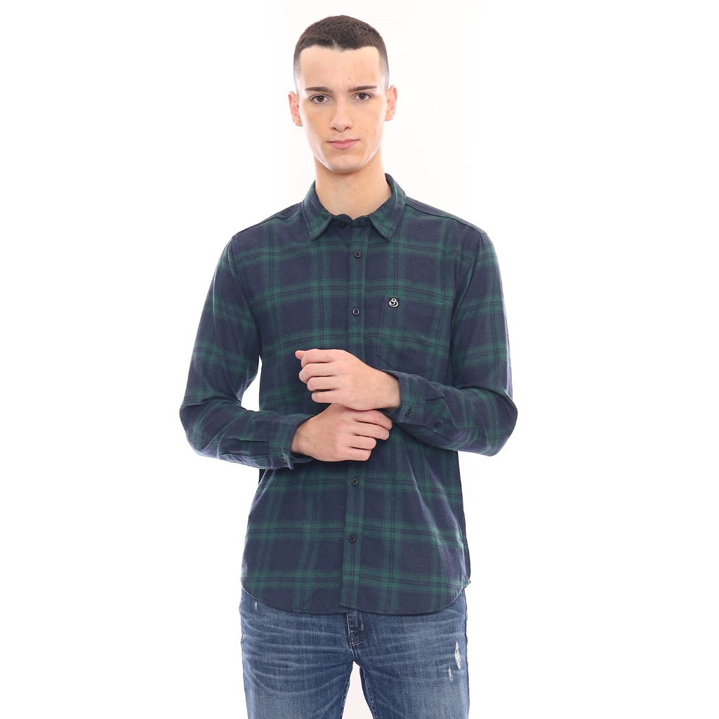 Juice Ematic Kemeja Lengan Panjang Pria Sanctuary Planet Surf