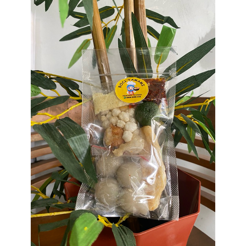 

Baso aci tamami 1 paket isi 5 bungkus kemasan baso aci