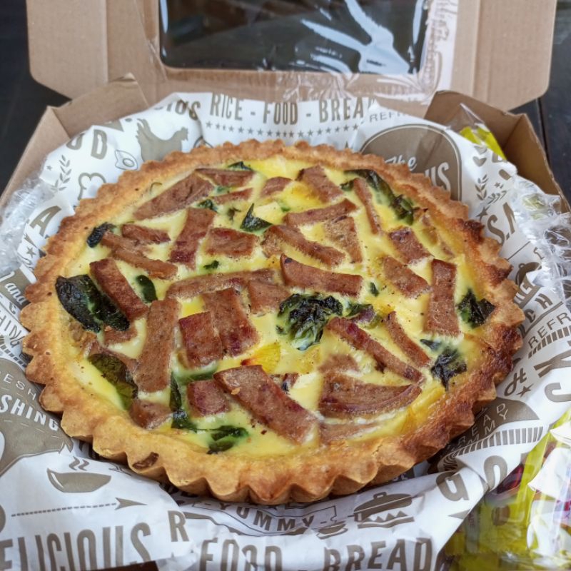 

Quiche Lorraine Egis/hampers ultah surabaya/hampers quiche