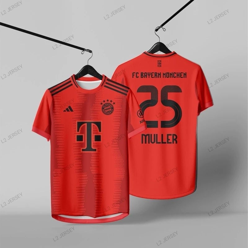 Jersey Bola Bayern Munchen 2024 2025 Full Printing