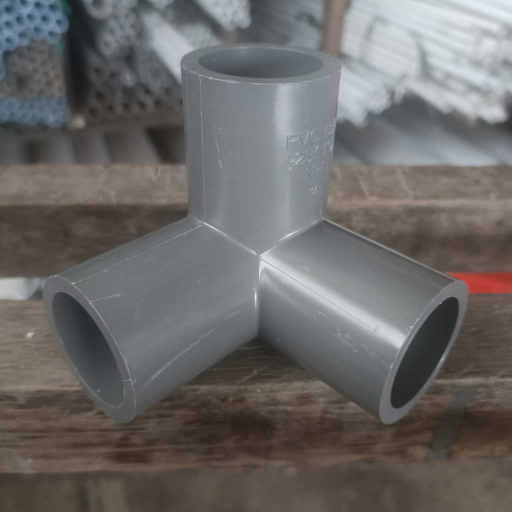 3 Way Side Tee 1" Inch AW SCG / Elbow 3 Cabang / Tee Siku / Tee 3 Cabang