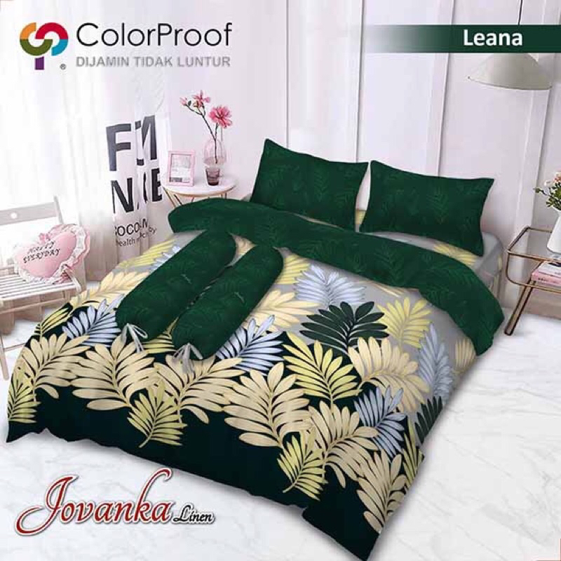 Bed Cover Jovanka Minimalis Ukuran 180x200