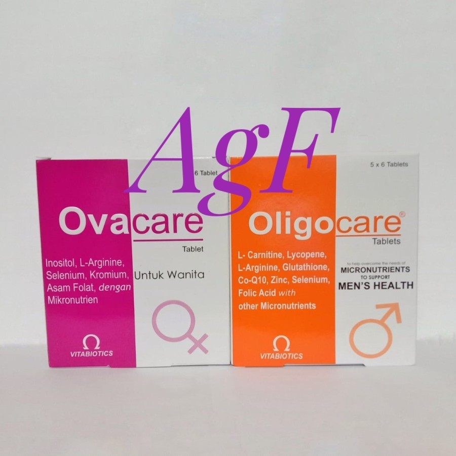 Oligocare Tab + Ovacare Tab (Paket) (Vitabiotics)