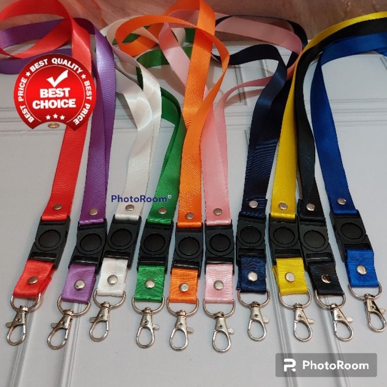 

KODE F39P Tali Lanyard 2cm 1pc Id Card Lanyard 2 cm Stoper Gantungan Tali Id Card 2cm