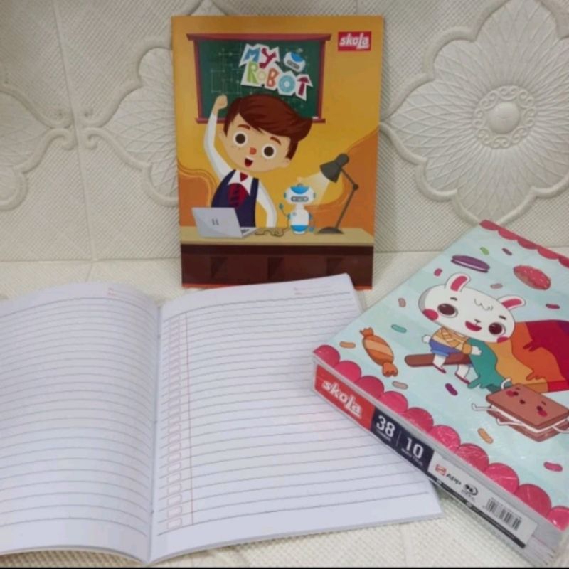 

Buku tulis isi 38 lembar skola