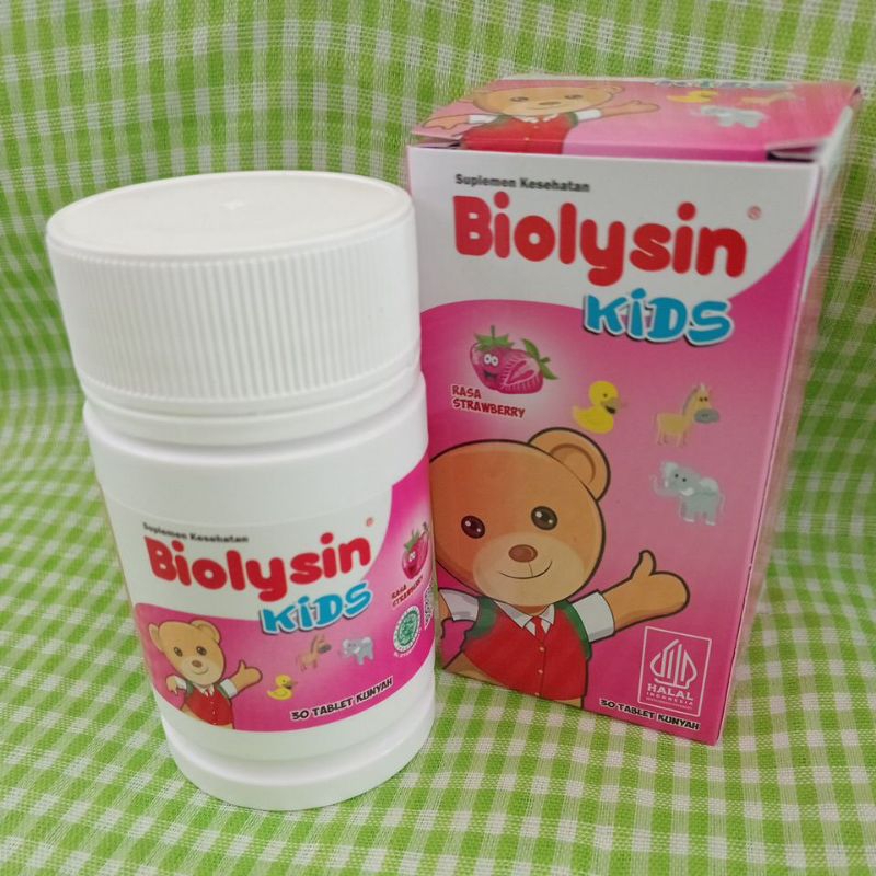 

BIOLYSIN KIDS STRAWBERRY PERMEN